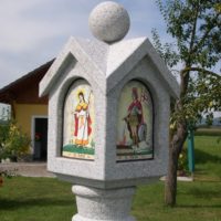 Bildstock Hl. Florian & Hl. Raphael