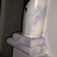 Marmor- und Steingutimitation