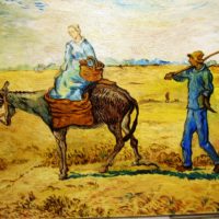 Reproduktion: Van Gogh – Morgen, zur Arbeit zu gehen